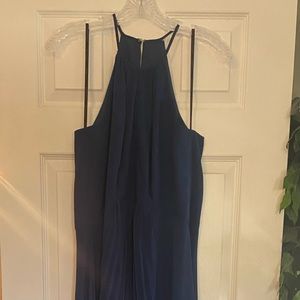 BCBGeneration Pleated Dress Navy Blue